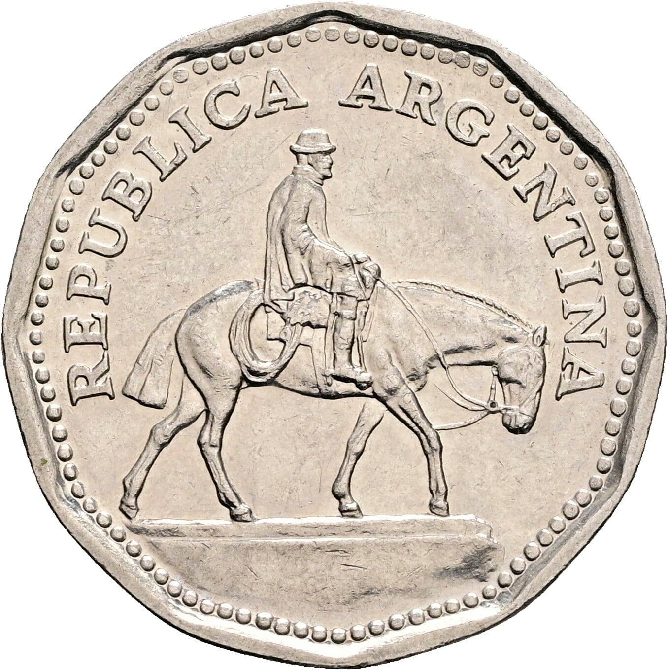 10 Pesos 1966 – Rückseite