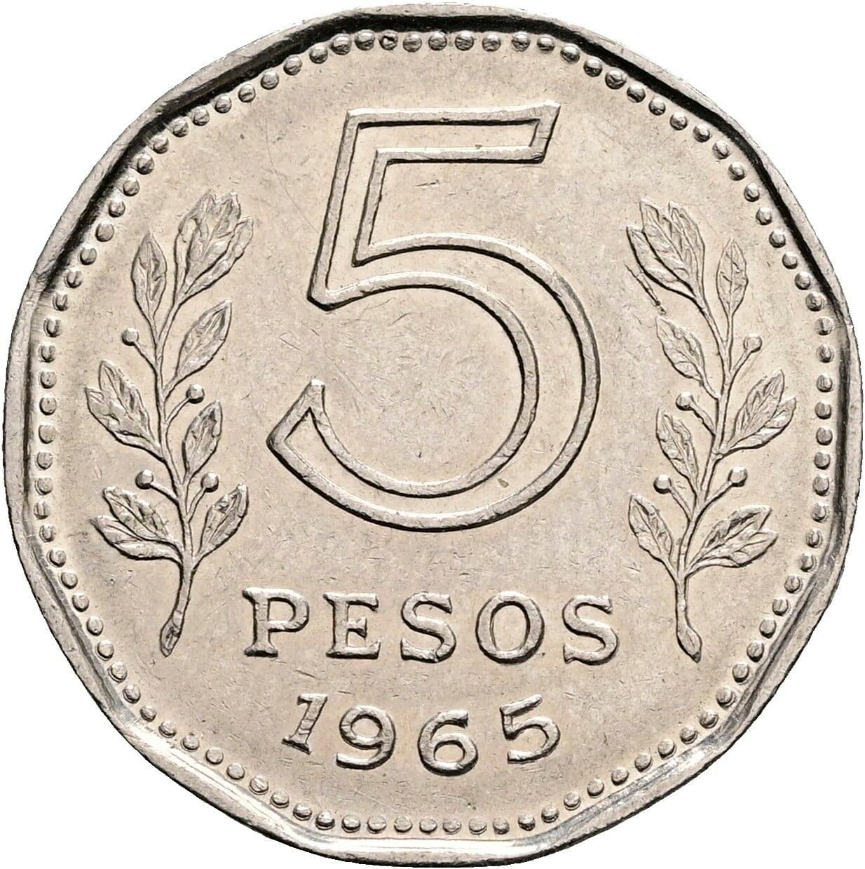 5 Pesos