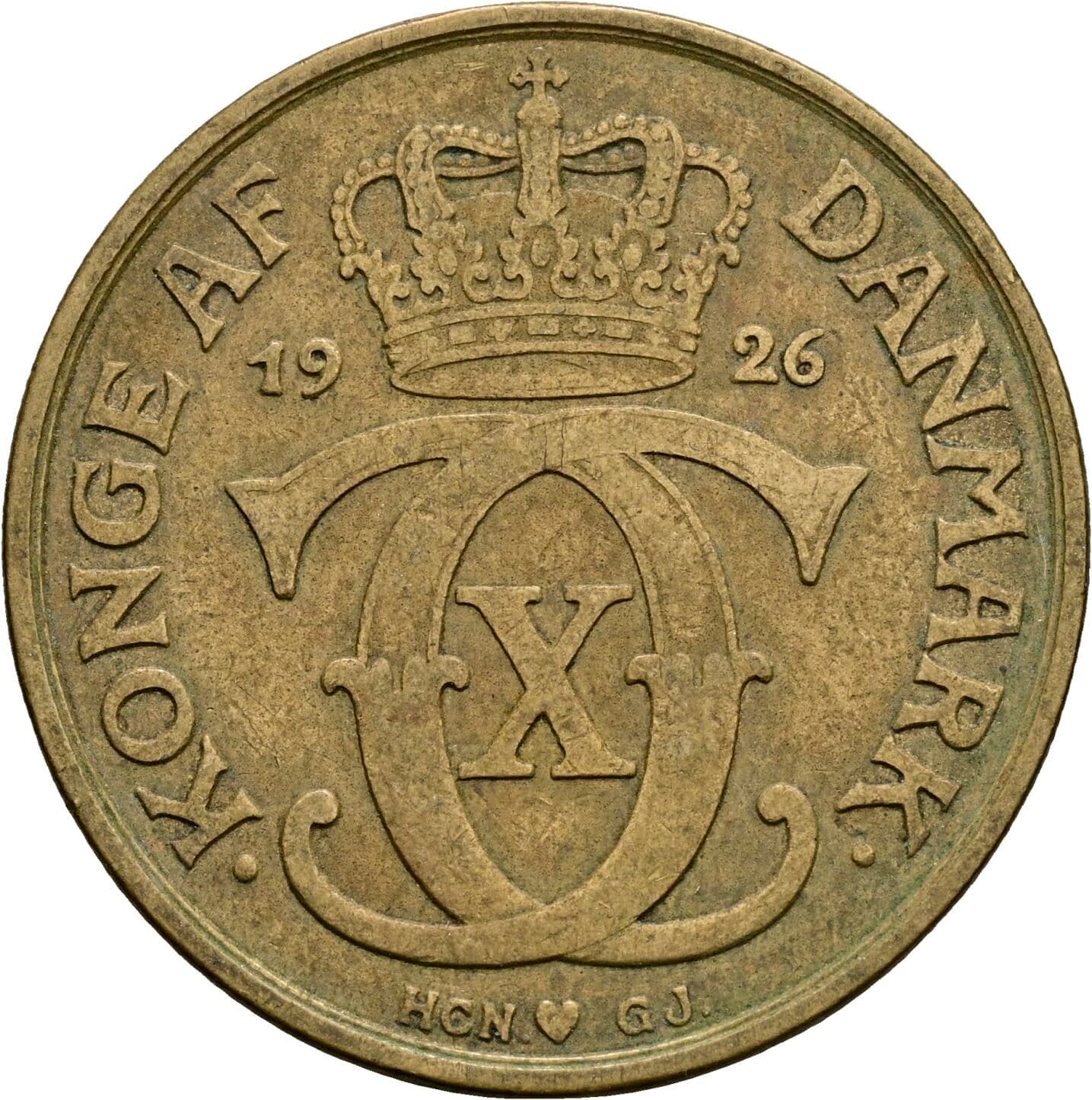 2 Kroner 1926 – Rückseite