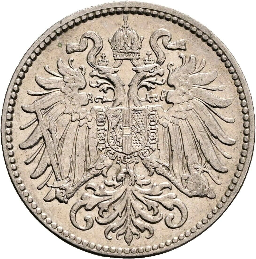 10 Heller Franz Joseph I. 1848-1916 1910 – Rückseite