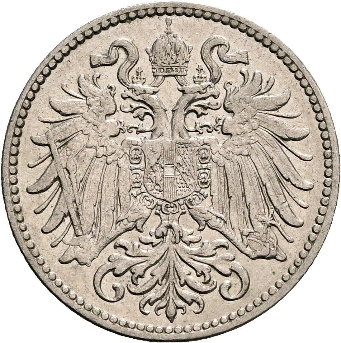 10 Heller Franz Joseph I. 1848-1916 1910 – Rückseite