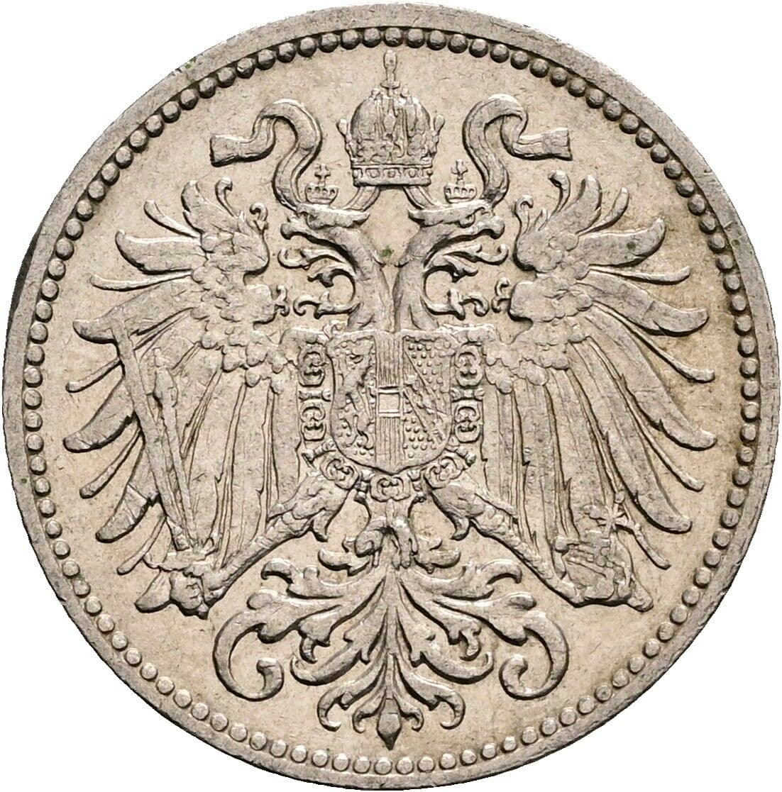 10 Heller Franz Joseph I. 1848-1916 1910 – Rückseite