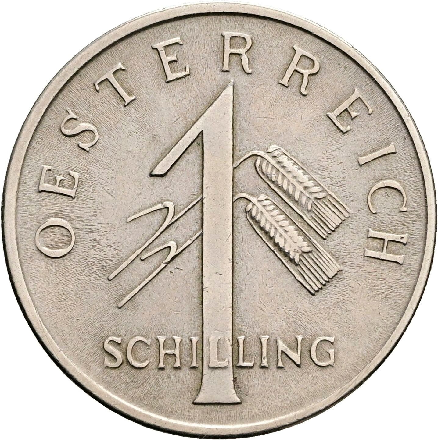 1 Schilling 1935 – Vorderseite