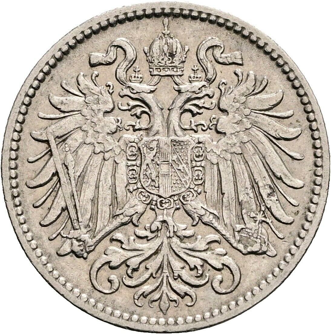 10 Heller Franz Joseph I. 1848-1916 1911 – Rückseite