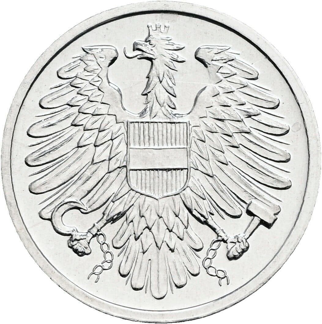 2 Groschen 1981 – Rückseite