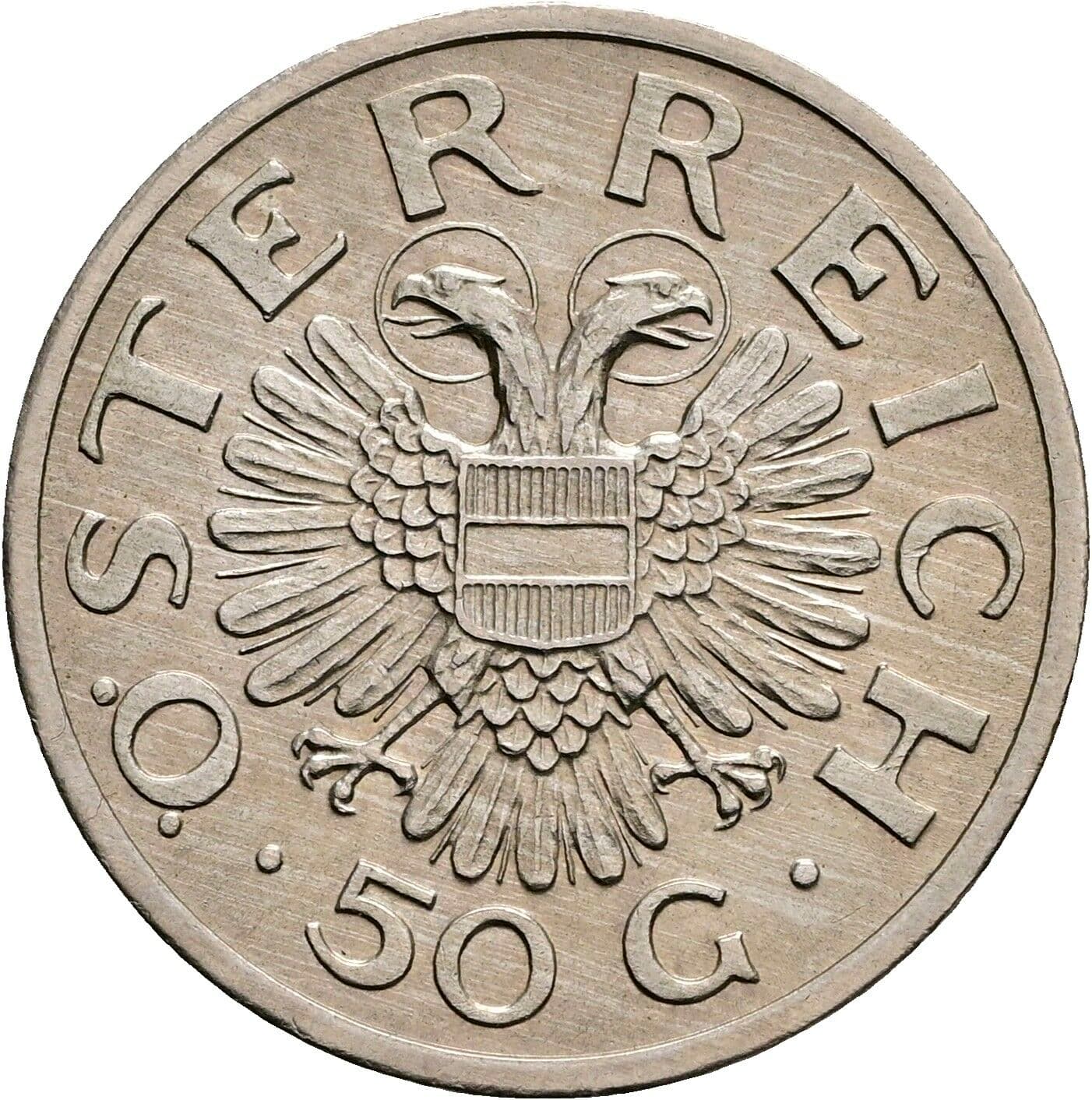 50 Groschen 1936 – Rückseite