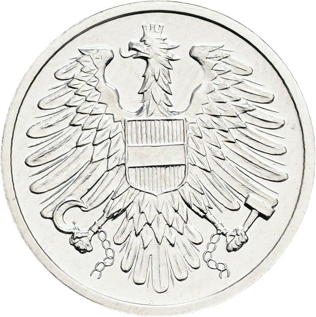 2 Groschen 1990 – Rückseite
