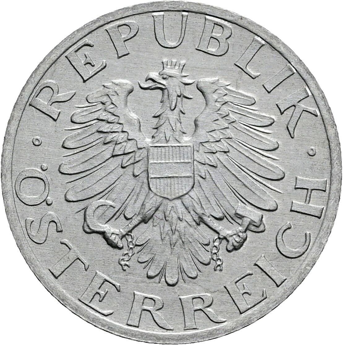 5 Groschen 1993 – Rückseite