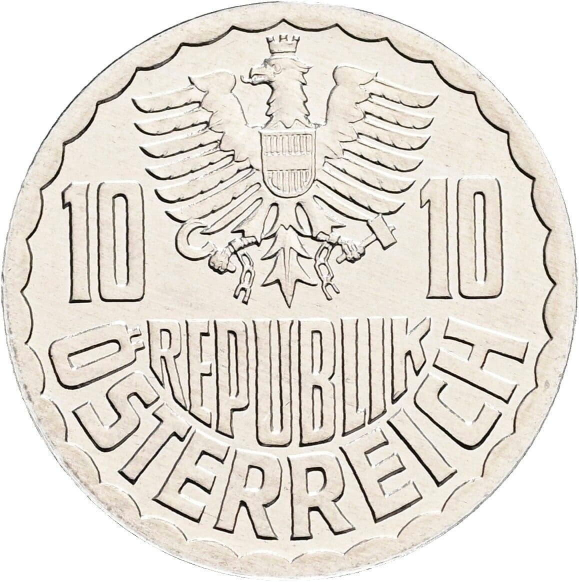 10 Groschen 1994 – Rückseite