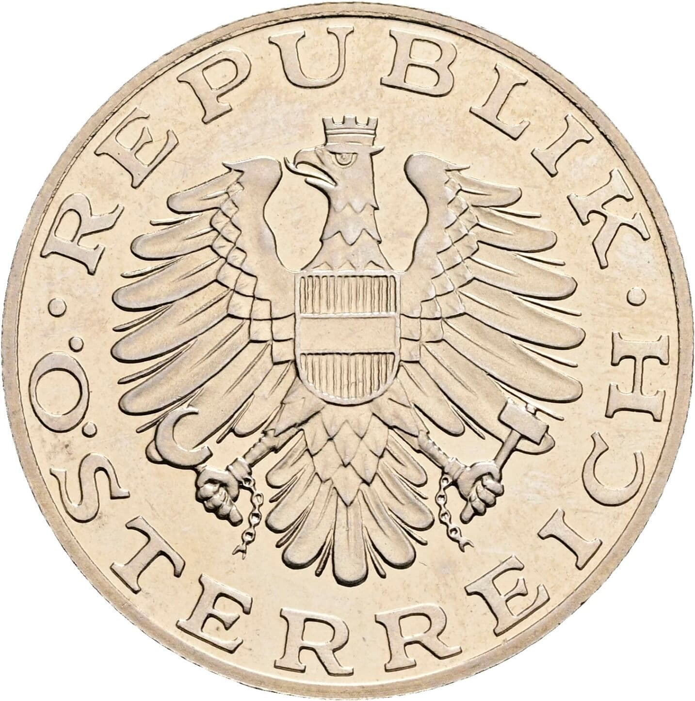 10 Schilling 1991 – Rückseite