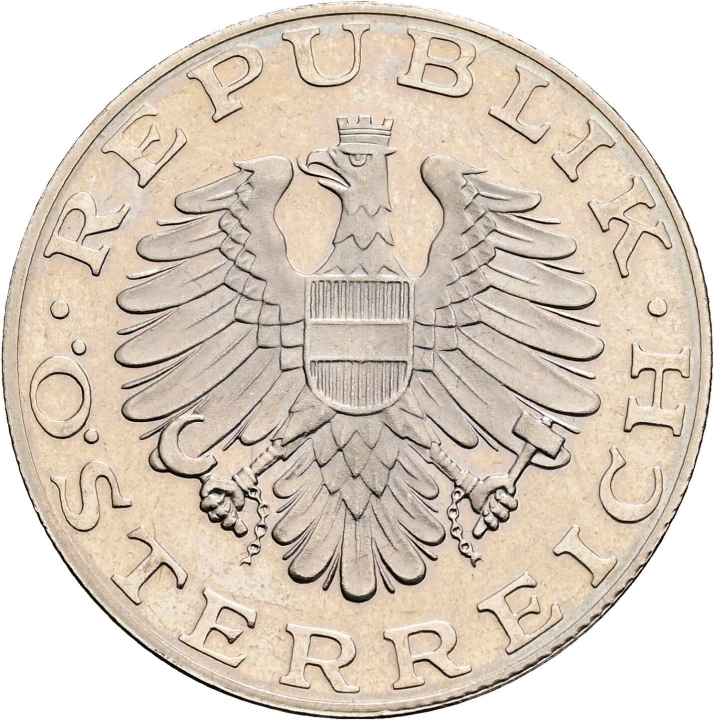 10 Schilling 1976 – Rückseite
