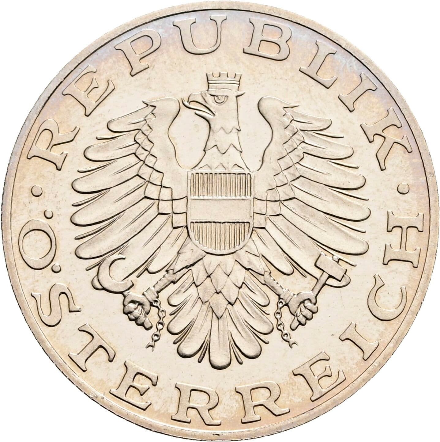 10 Schilling 1989 – Rückseite