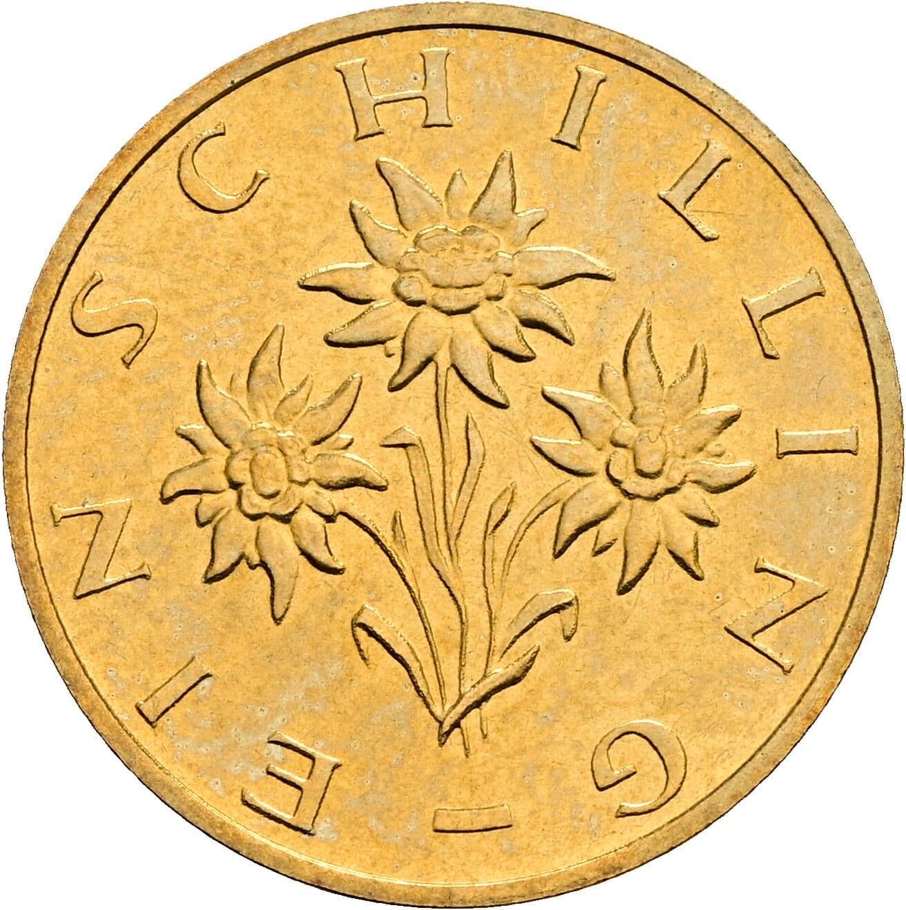 1 Schilling 1995 – Rückseite