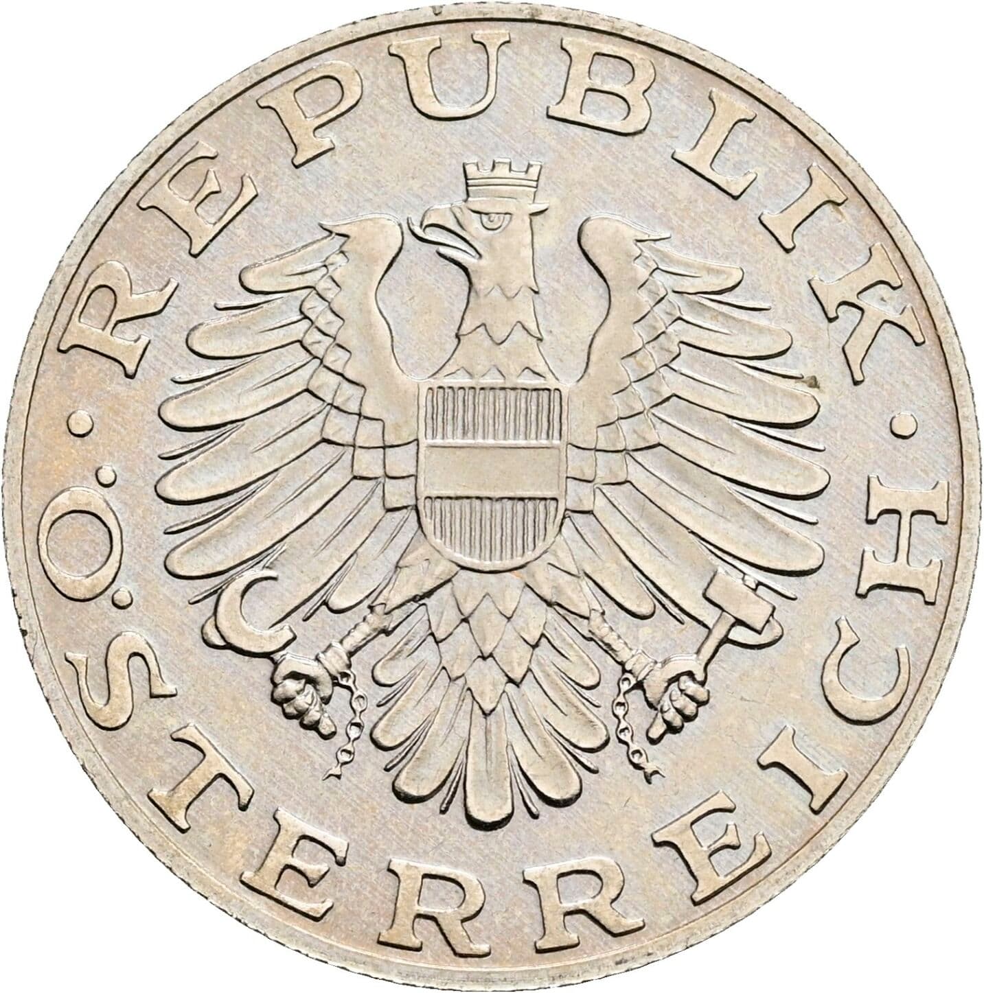 10 Schilling 1986 – Rückseite
