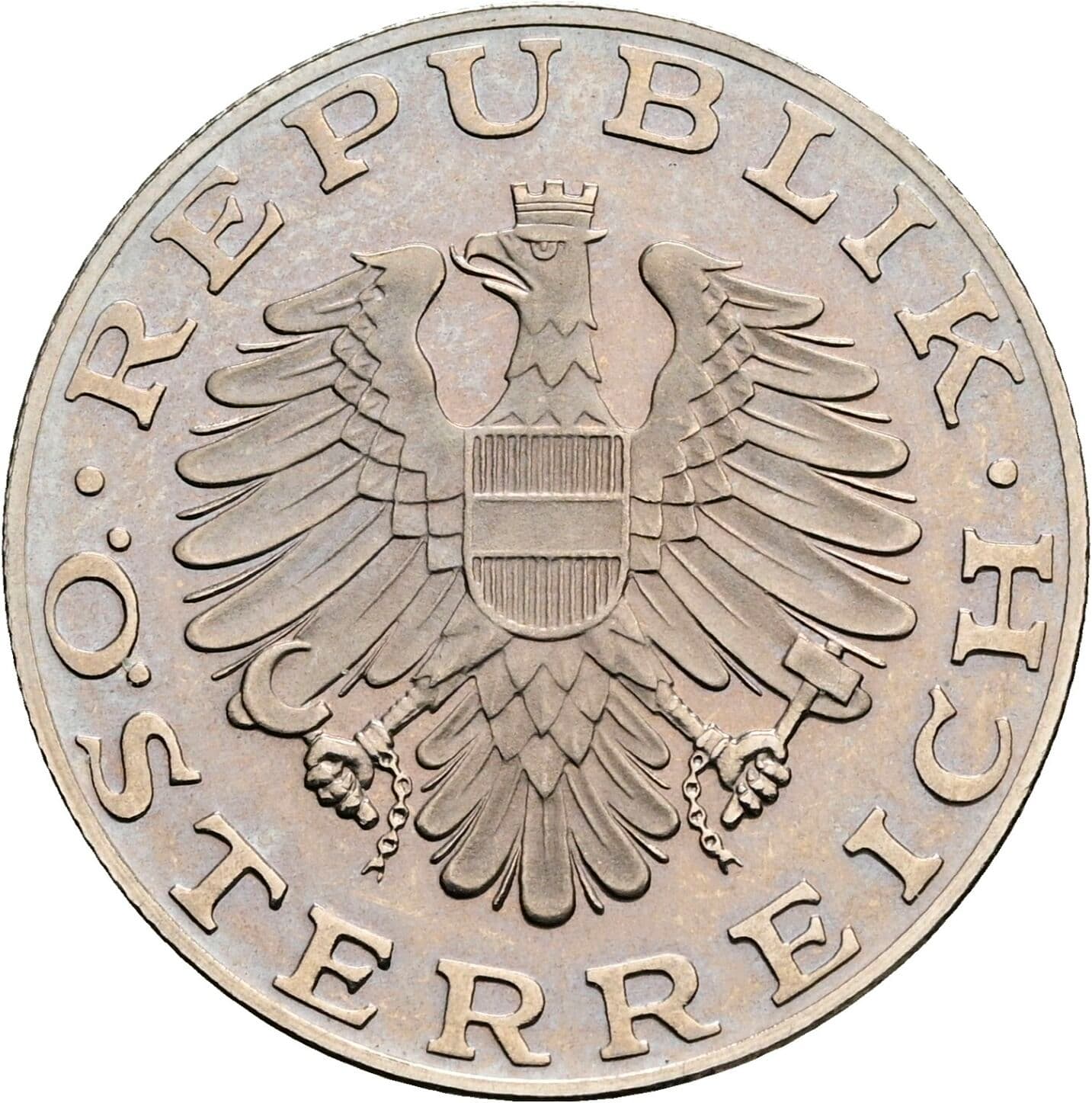 10 Schilling 1981 – Rückseite