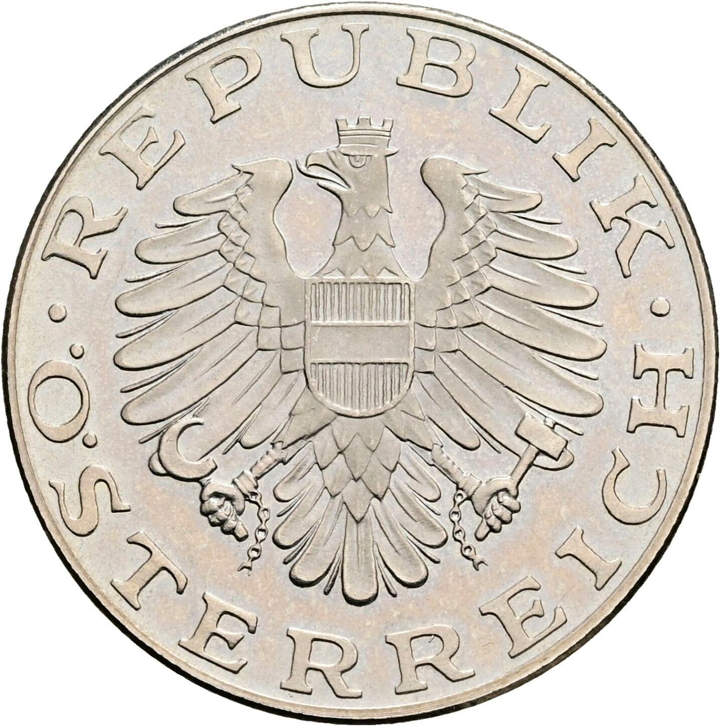 10 Schilling 1975 – Rückseite