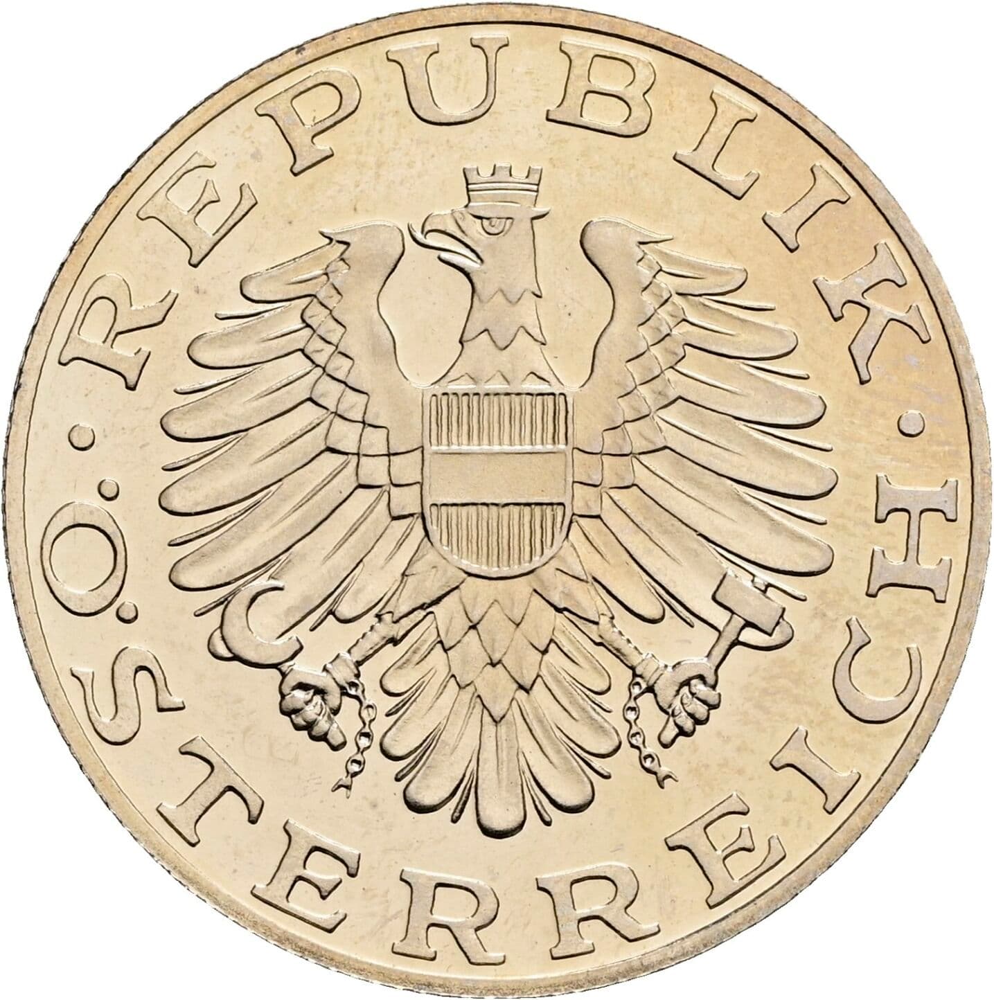 10 Schilling 1990 – Rückseite