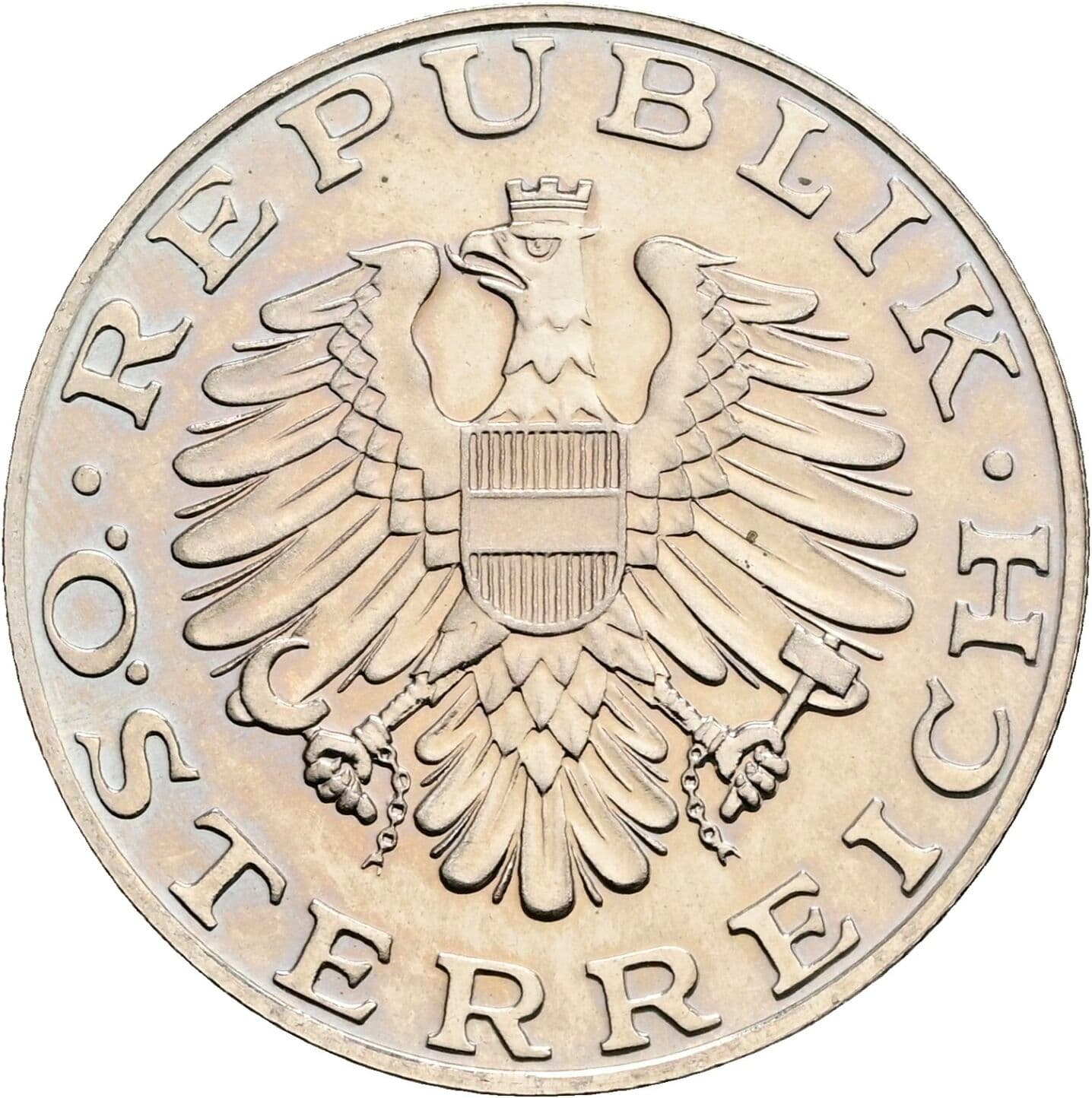 10 Schilling 1983 – Rückseite