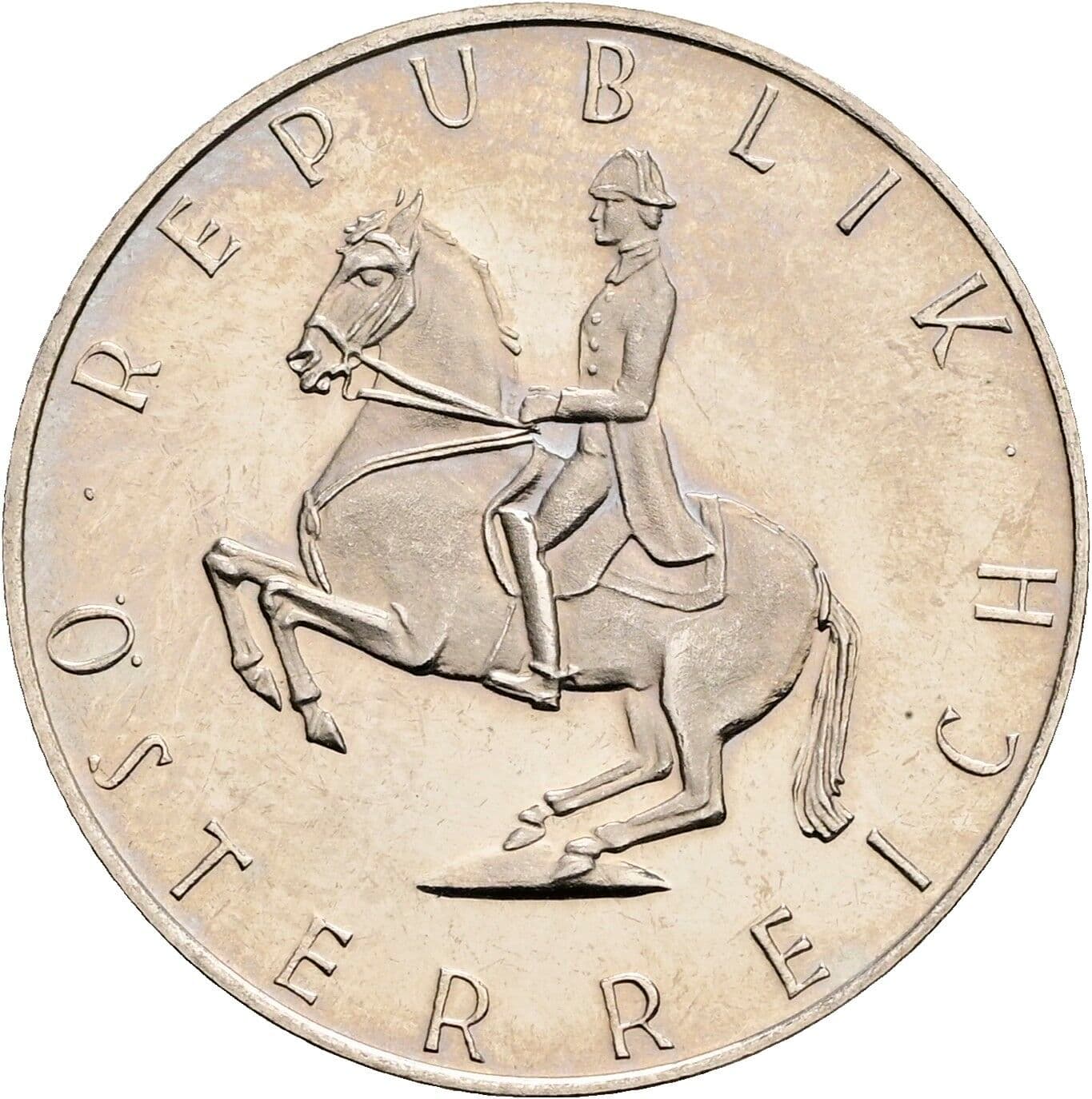 5 Schilling 1977 – Rückseite