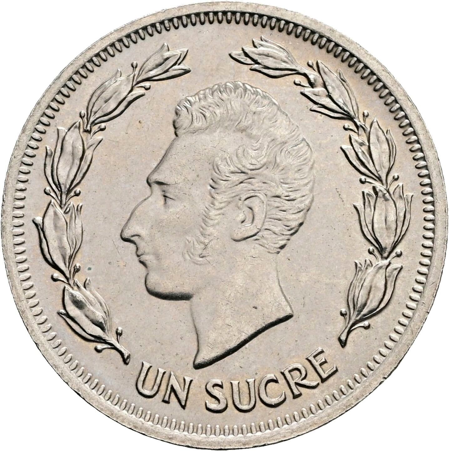 1 Sucre 1977 – Vorderseite