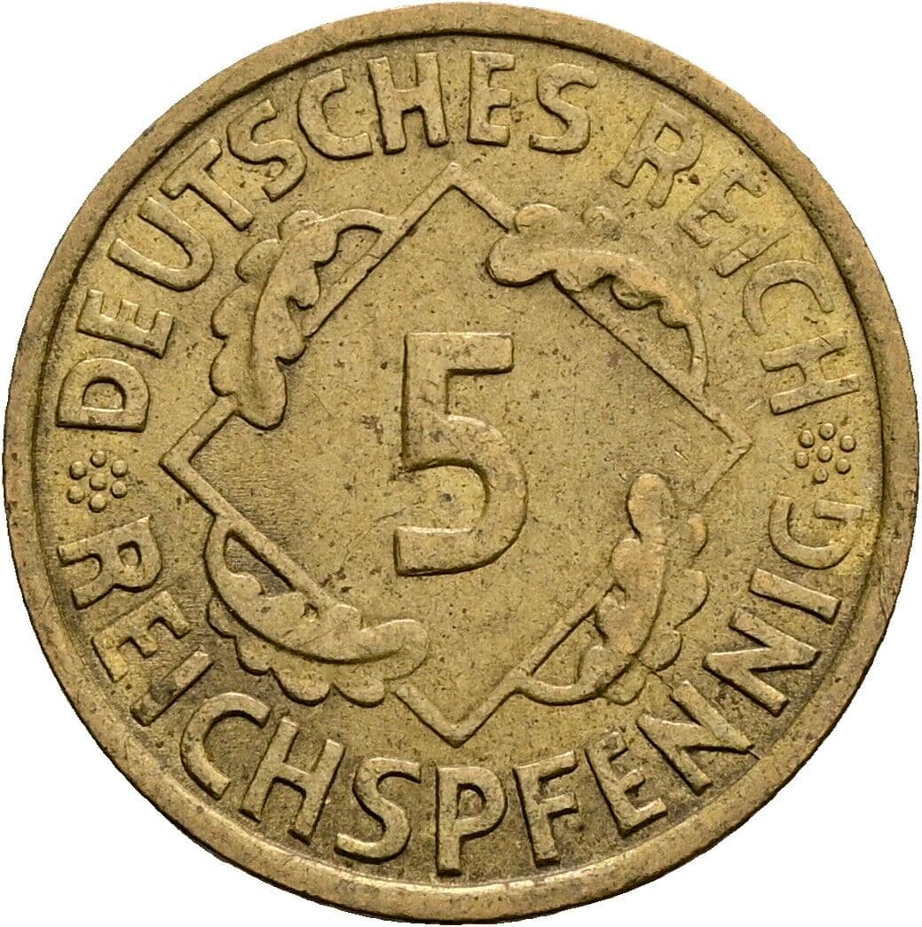 5 Reichspfennig