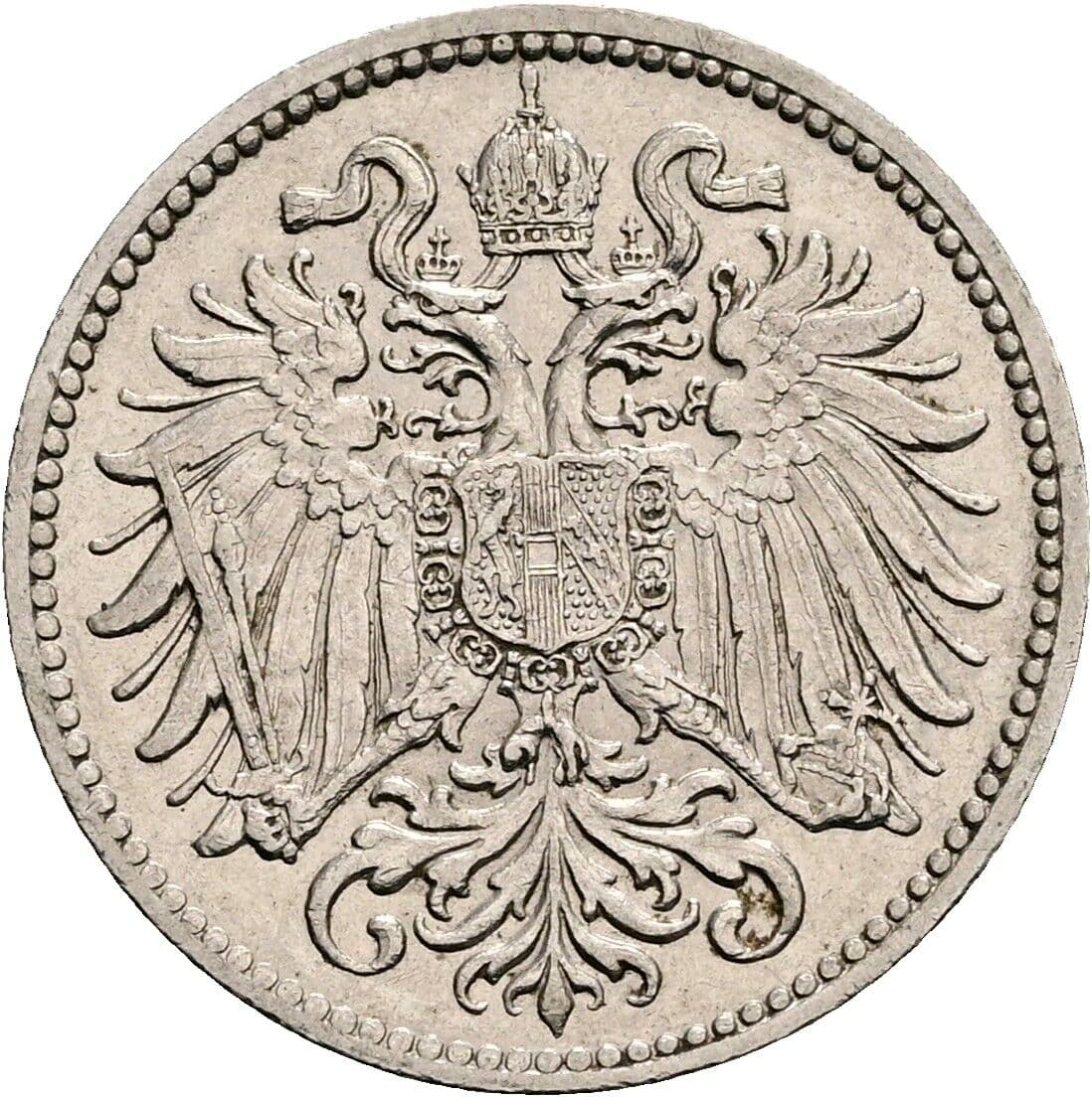 10 Heller Franz Joseph I. 1848-1916 1910 – Rückseite