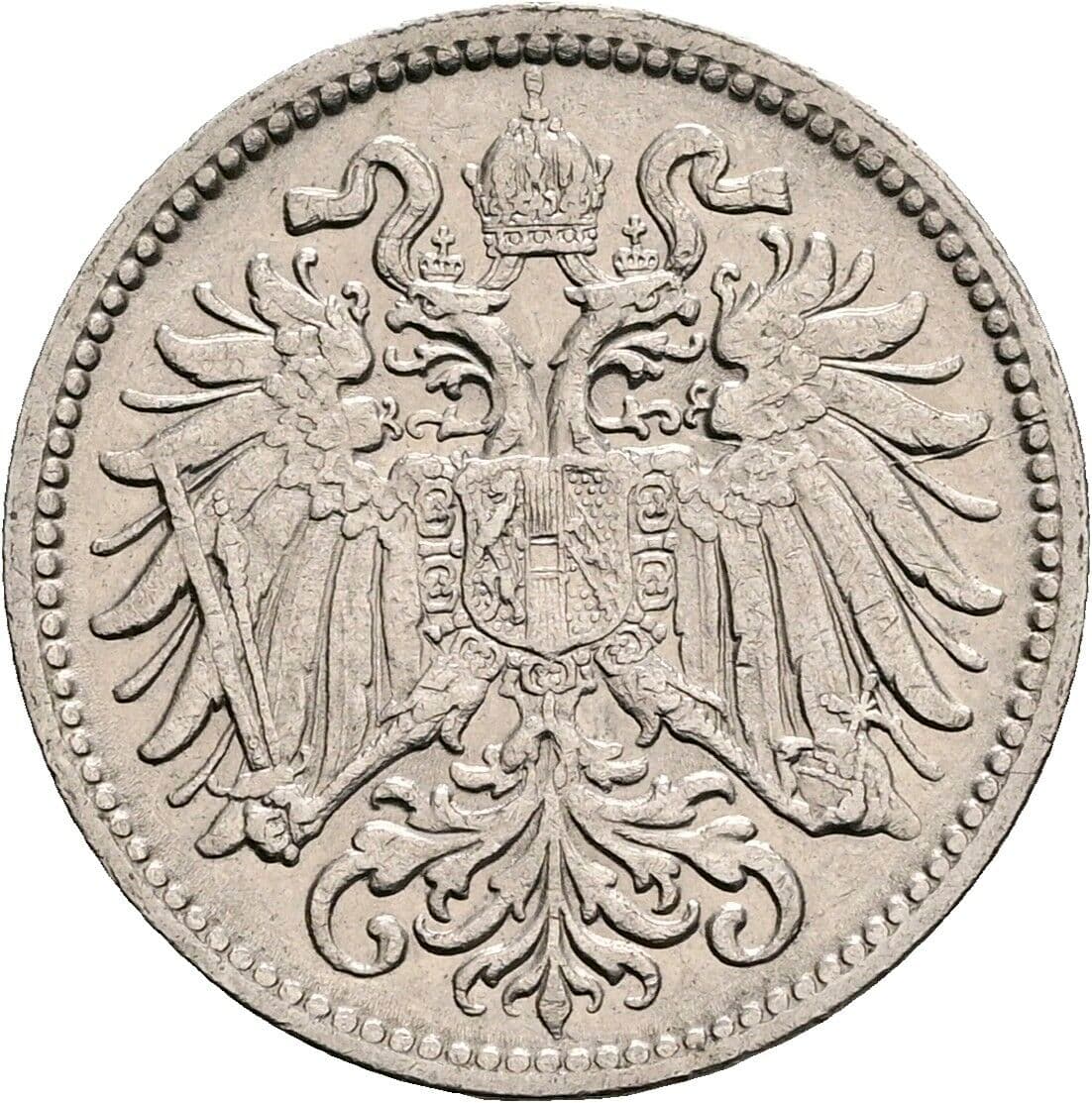 10 Heller Franz Joseph I. 1848-1916 1910 – Rückseite