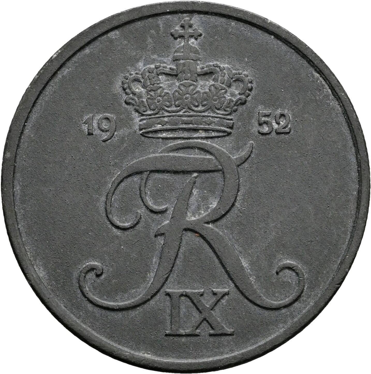 5 Öre 1952 – Rückseite
