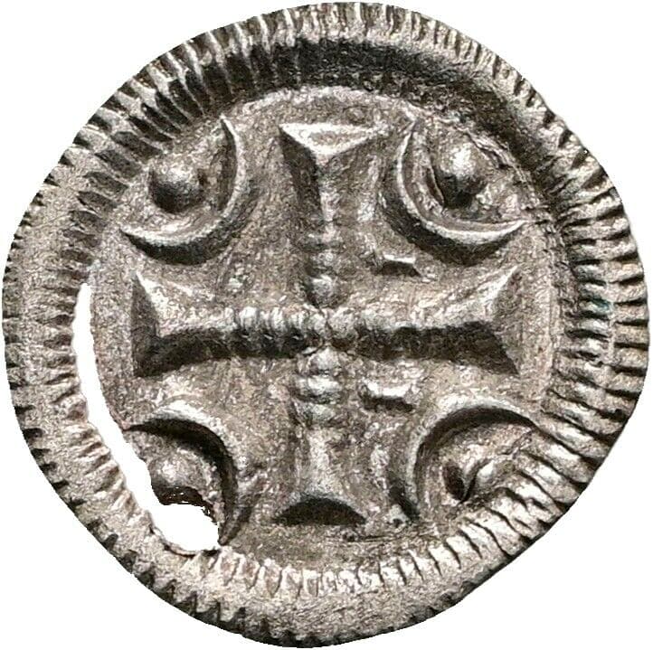 unbestimmter Silberpfennig – Rückseite