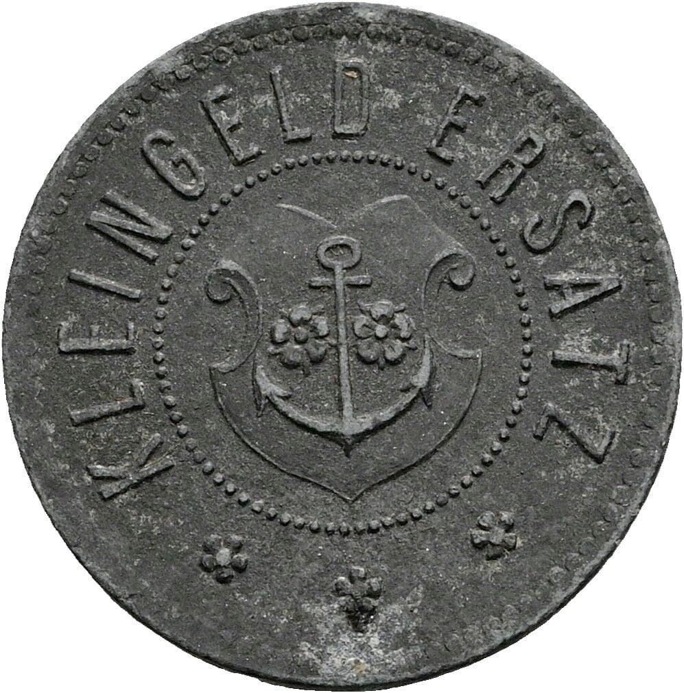5 Pfennig – Vorderseite
