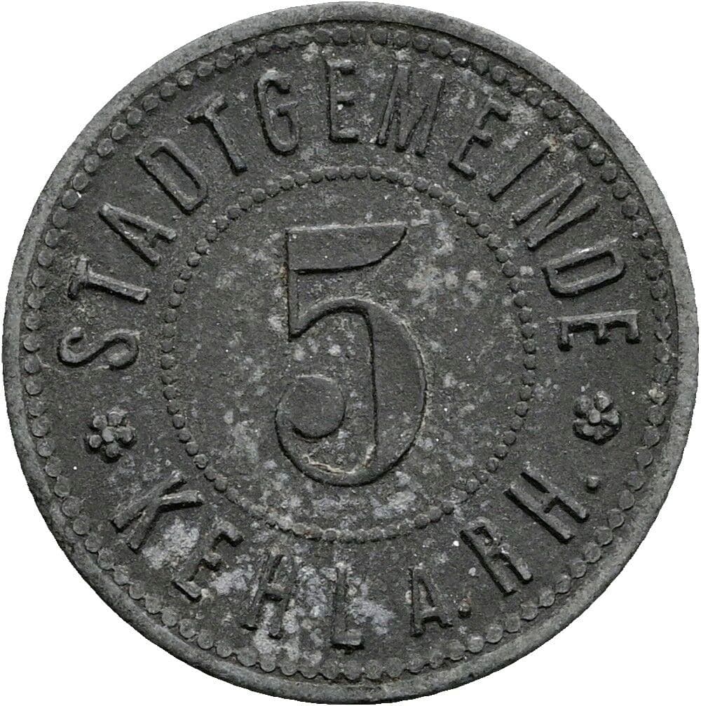 5 Pfennig – Rückseite