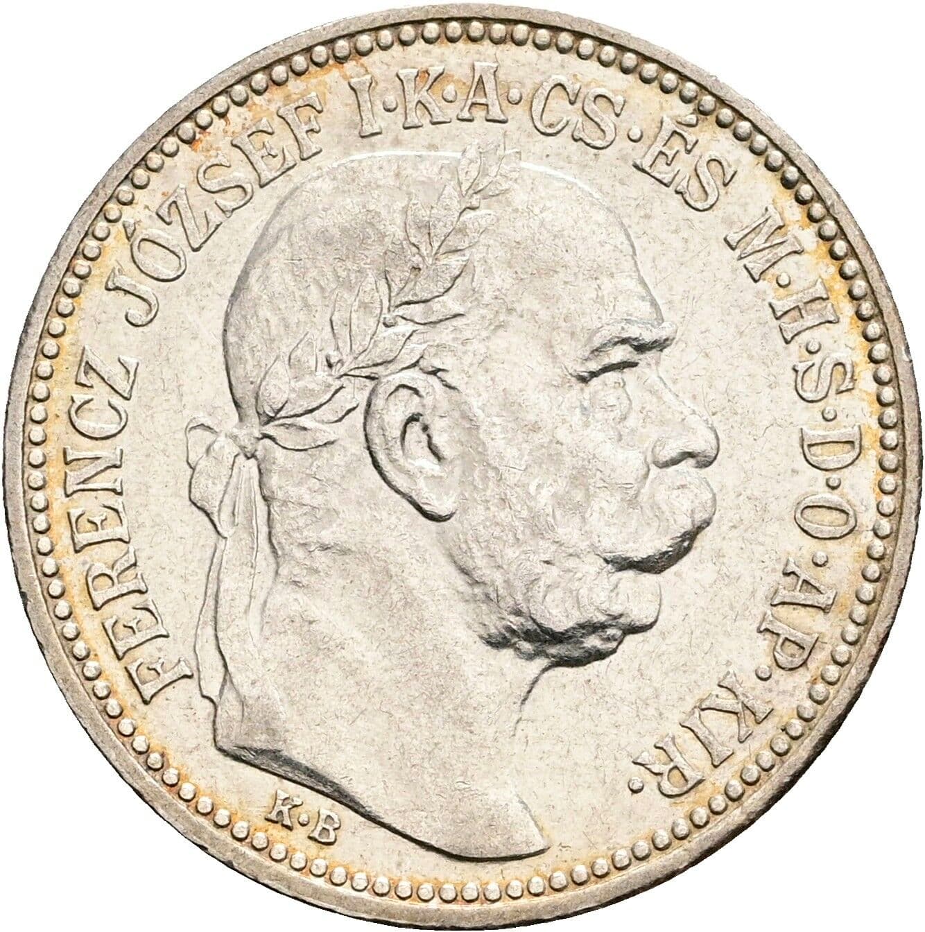 1 Korona Franz Joseph I. 1848-1916 1915 KB, Kremnitz – Vorderseite