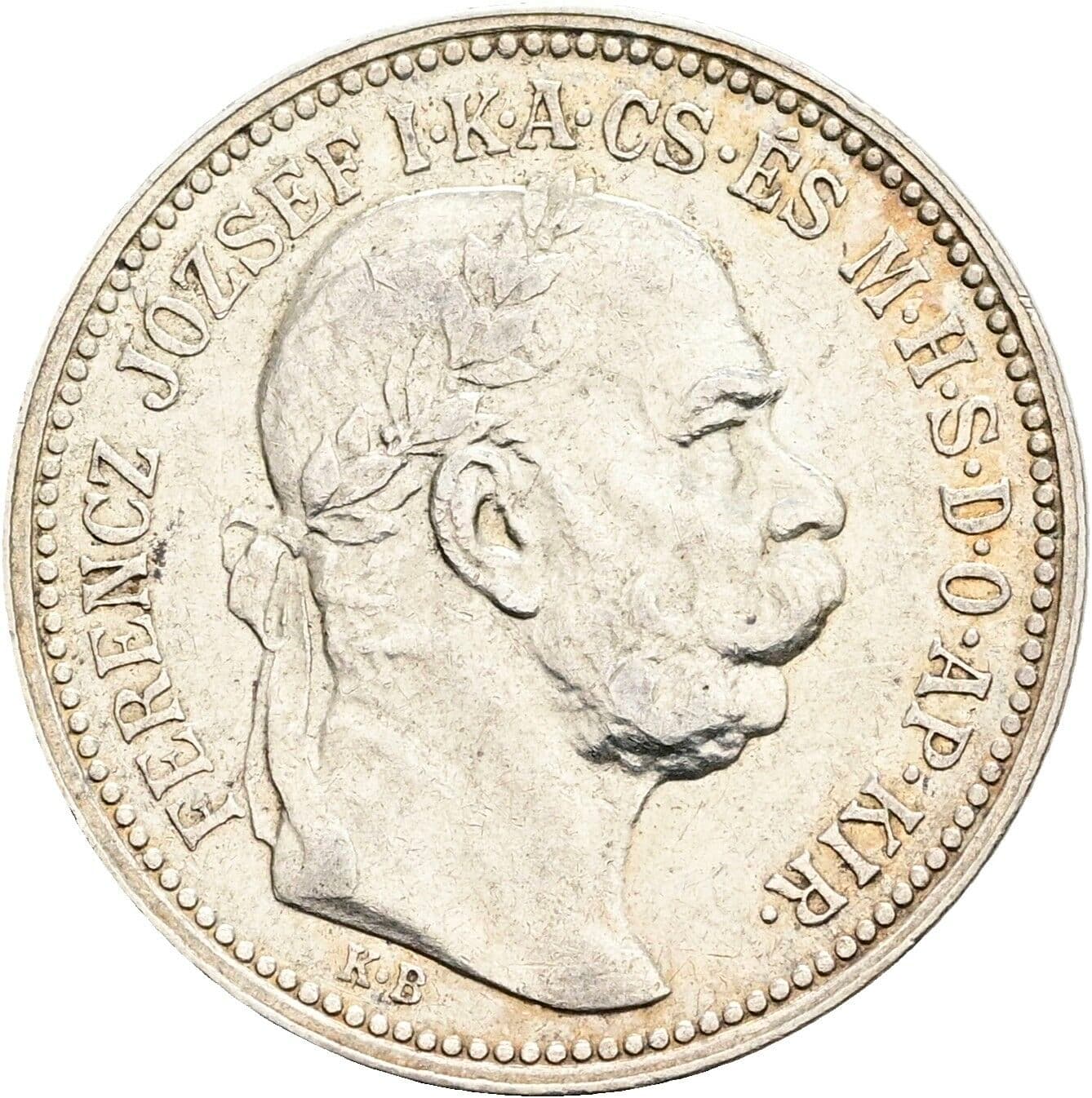1 Korona Franz Joseph I. 1848-1916 1915 KB, Kremnitz – Vorderseite