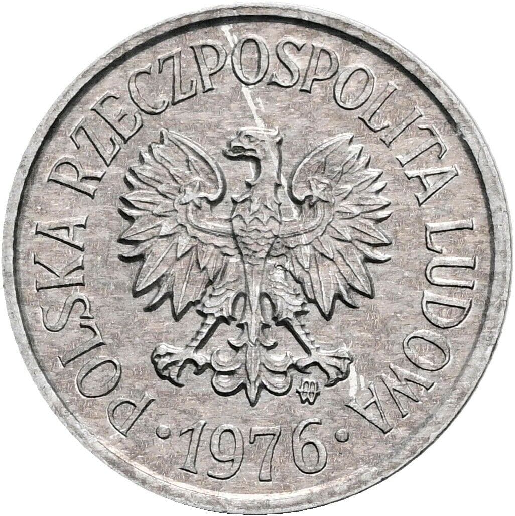 10 Groszy 1976 – Rückseite