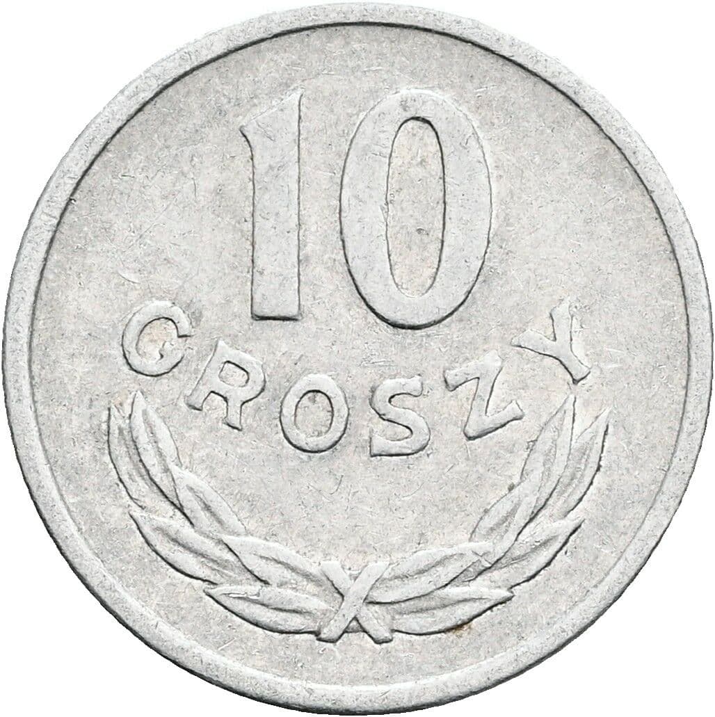 10 Groszy 1949 – Vorderseite