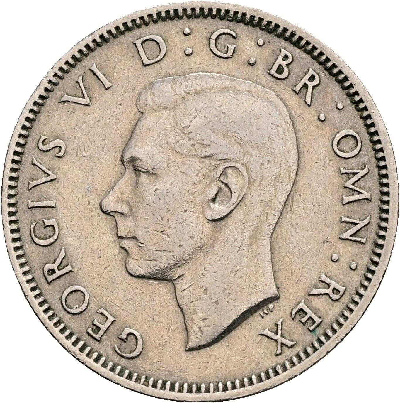 1 Shilling George VI. 1936-1952 1949 – Vorderseite