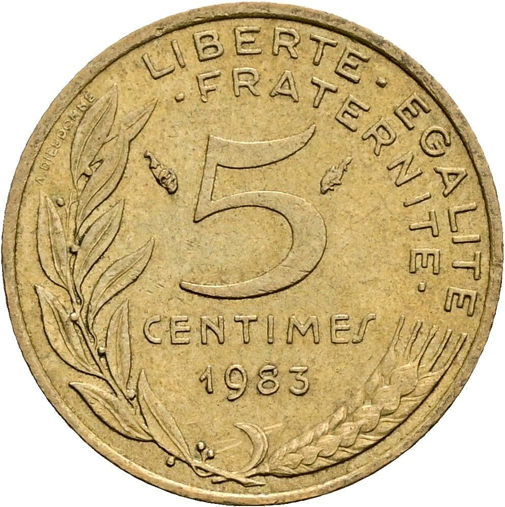 5 Centimes