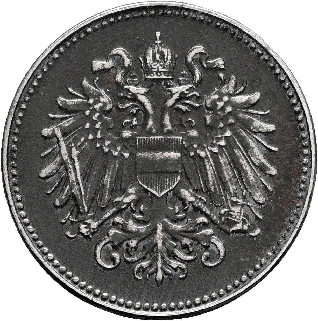 20 Heller Franz Joseph I. 1848-1916 1916 – Rückseite