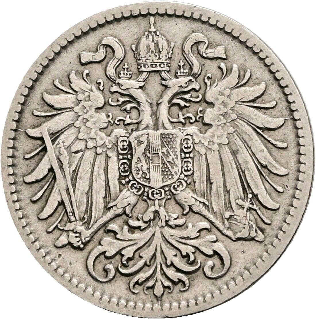 10 Heller Franz Joseph I. 1848-1916 1907 – Rückseite