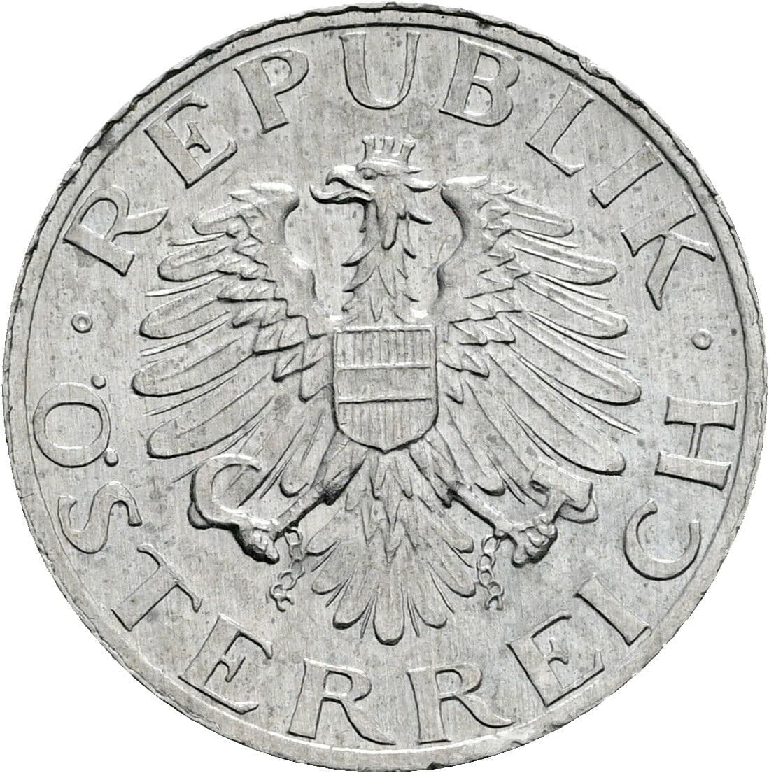 5 Groschen 1988 – Rückseite