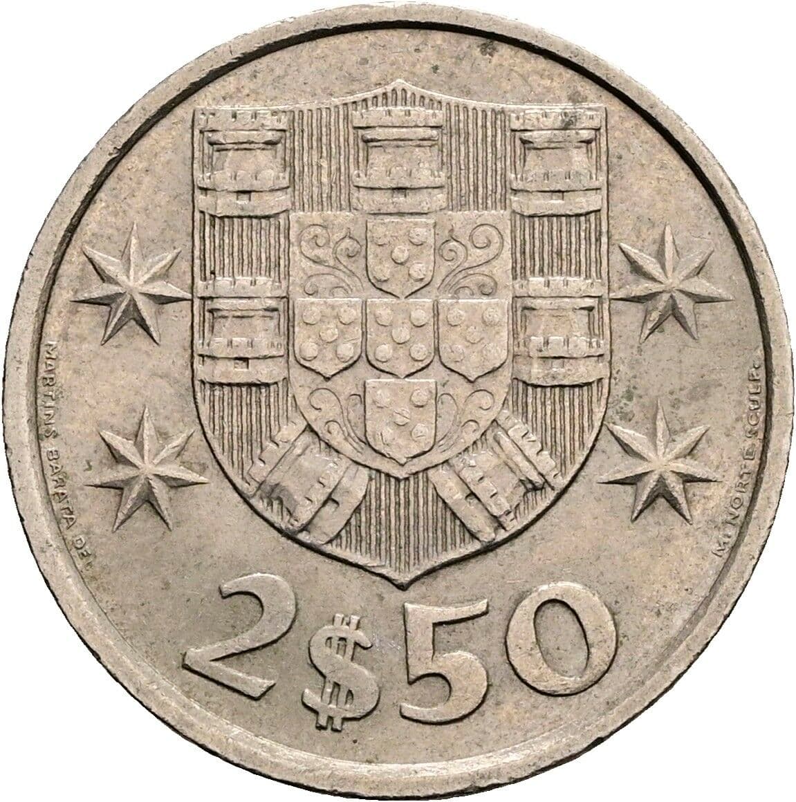2 1/2 Escudos
