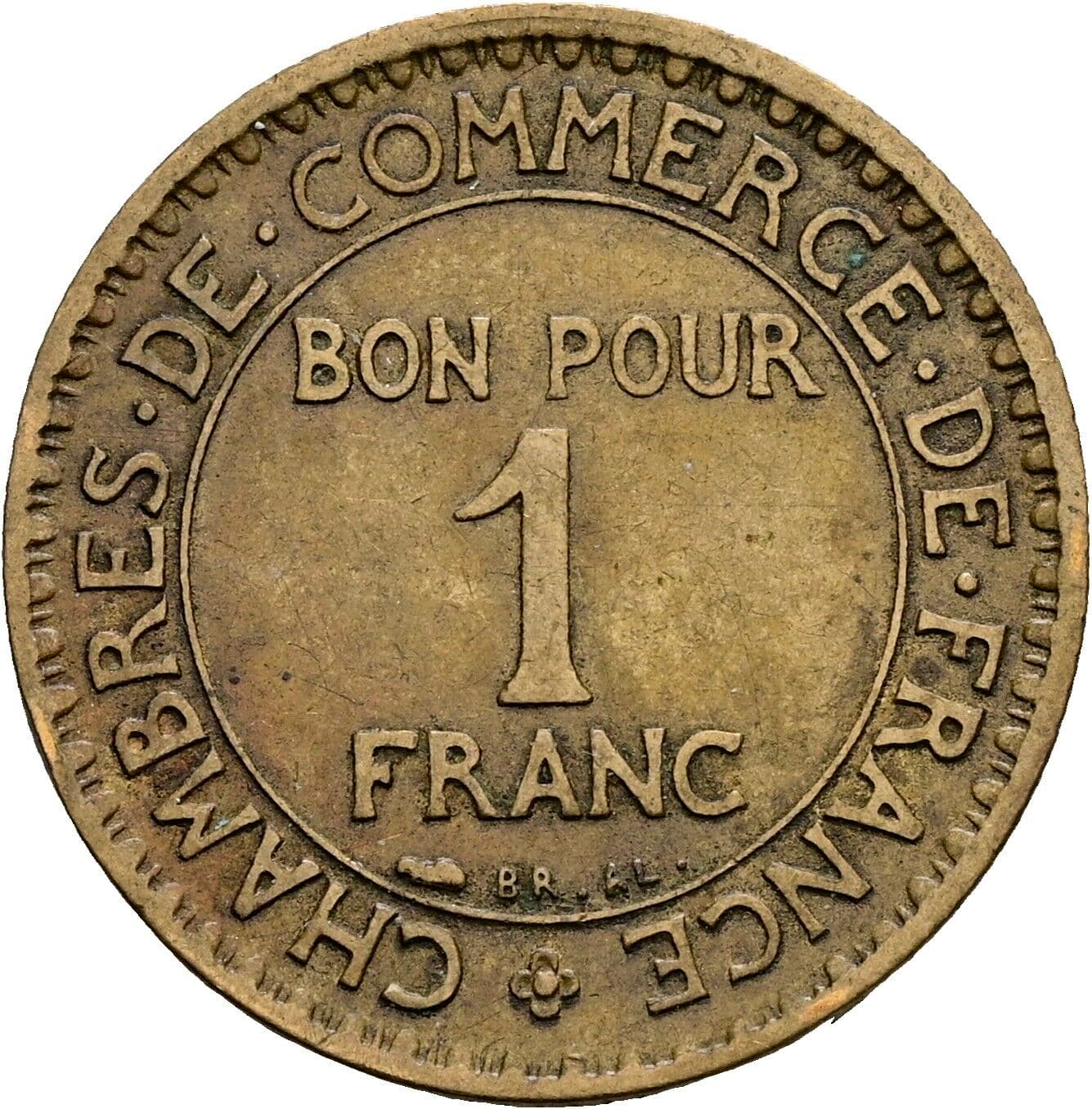 1 Franc 1923 – Vorderseite