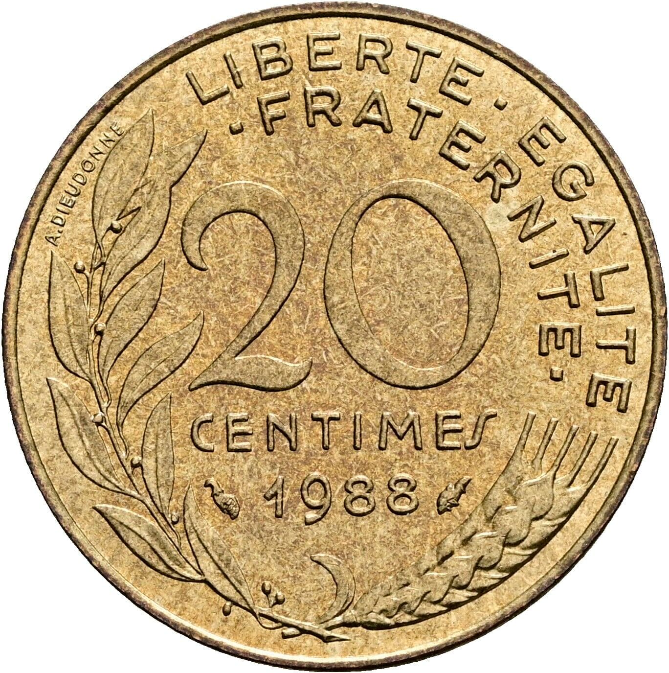 20 Centimes