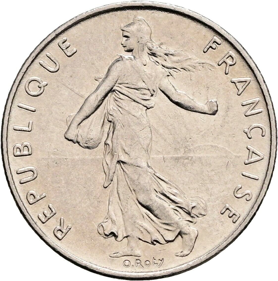 1/2 Franc 1973 – Vorderseite