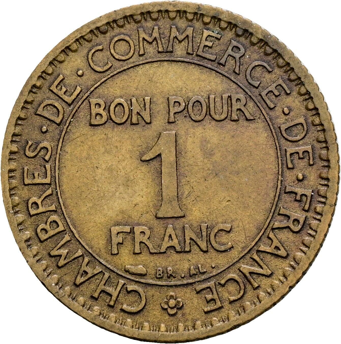 1 Franc 1922 – Vorderseite