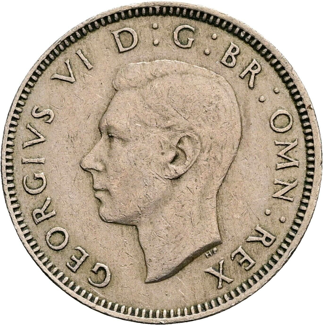 1 Shilling George VI. 1936-1952 1948 – Vorderseite