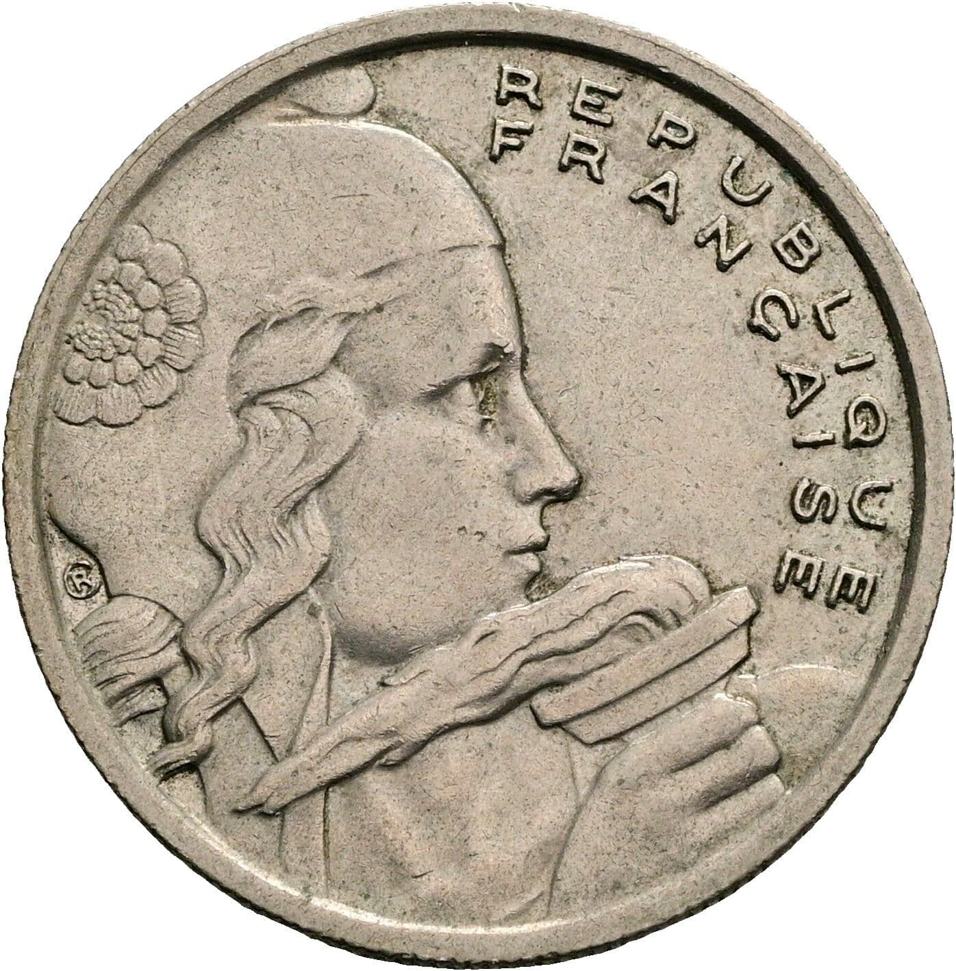 100 Francs 1955 – Vorderseite