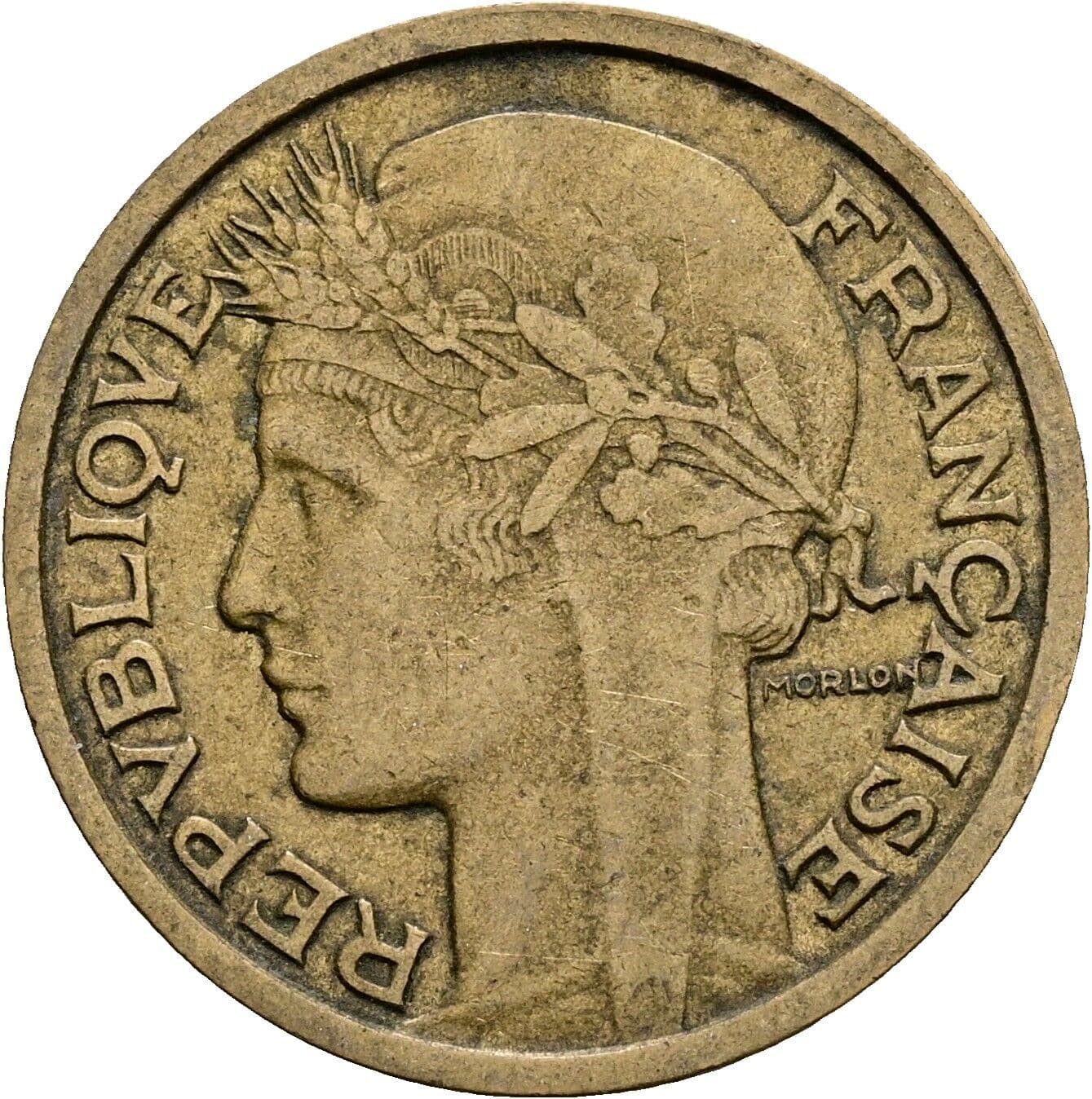 1 Franc 1936 – Vorderseite