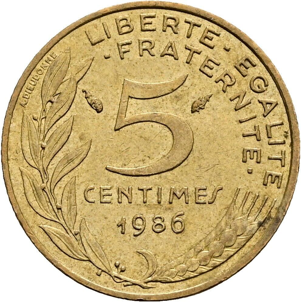 5 Centimes