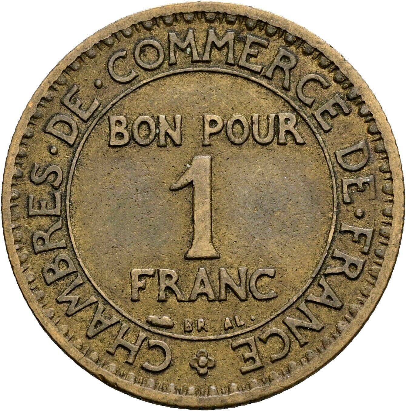 1 Franc 1923 – Vorderseite